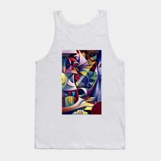 Cubist Lines Tank Top